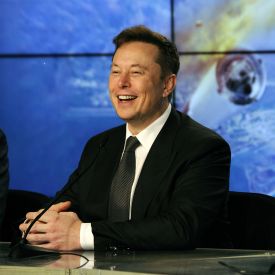 SpaceX- und Tesla-CEO Elon Musk © imago images/UPI Photo