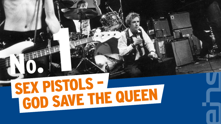 Top 100: Skandal, Skandal - Die 100 besten Skandal-Songs - Platz 1: "God Save The Queen" von Sex Pistols © IMAGO/TT