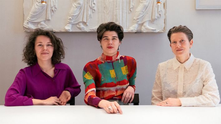 Alina Jakobsmeier, Kristiane Kegelmann und Julia Giese vom Restaurant Pars © Pujan Shakupa