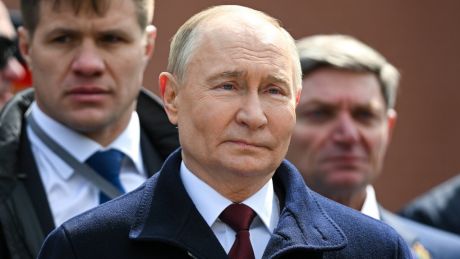 Russlands Präsident Wladimir Putin am 9. Mai 2024 in Moskau © IMAGO / ITAR-TASS