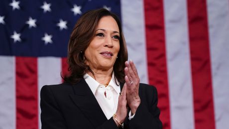 Kamala Harris, Vizepräsidentin der USA © Shawn Thew/Pool EPA/AP/dpa