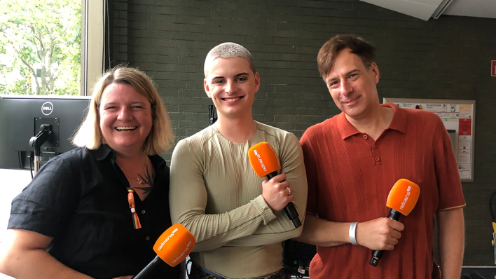 Frauke Oppenberg, Fabian Grischkat & Holger Wicht © radioeins/Barth