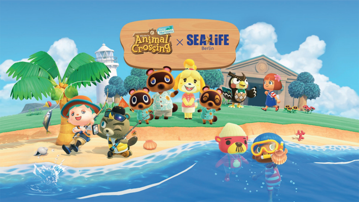 Sea Life x Animal Crossing © Nintendo/Sea Life Berlin