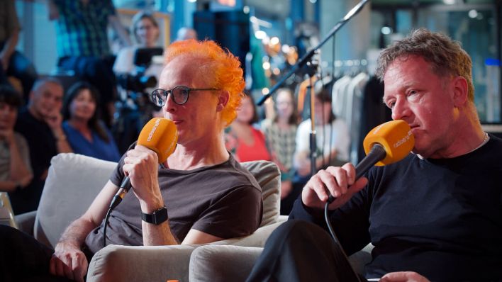 Fran und Andy von Travis © radioeins/Jochen Saupe