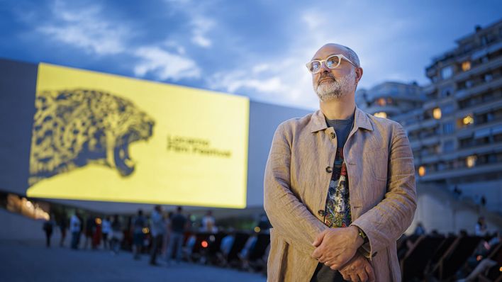 Giona Nazzaro, künstlerischer Leiter des Locarno Film Festivals © picture alliance/KEYSTONE | VALENTIN FLAURAUD