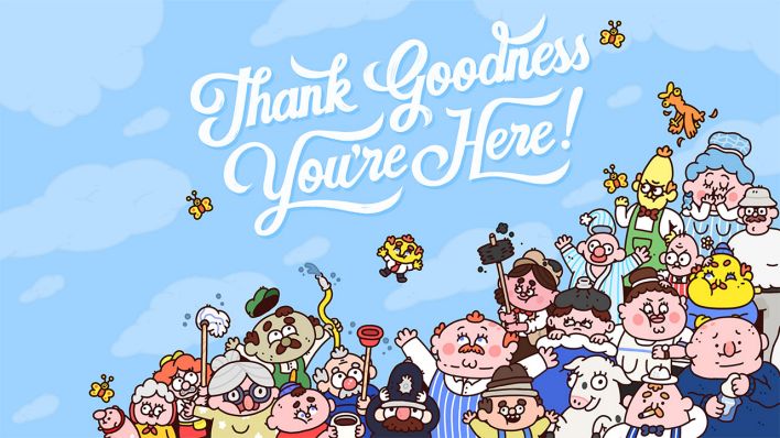 "Thank Goodness You're Here!" © Coal Supper