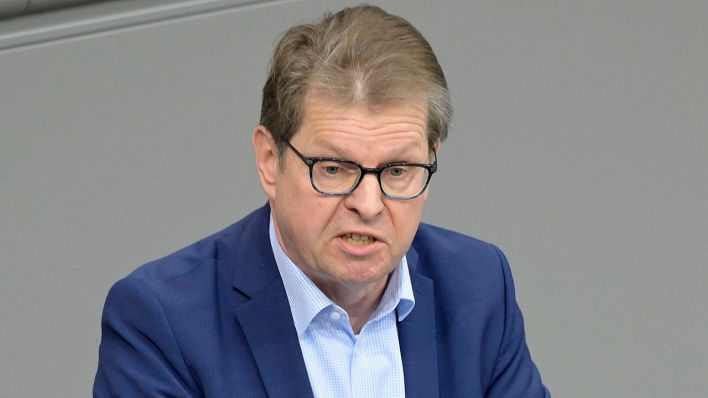 Ralf Stegner (SPD) spricht am 14.03.2024 im Deutschen Bundestag © imago images/Future Image