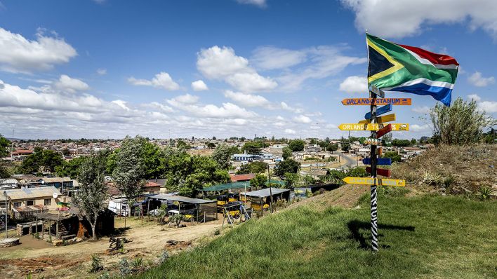 Township in Soweto (Symbolbild) © imago images/ANP