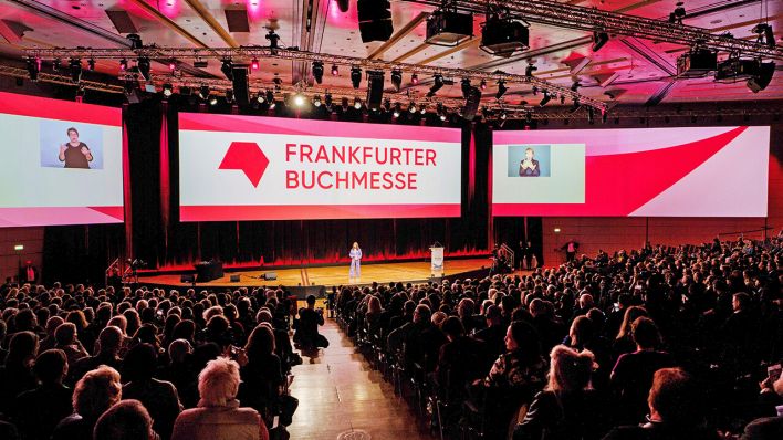 Feierliche Eröffnung der 76. Frankfurter Buchmesse © Andreas Arnold/dpa