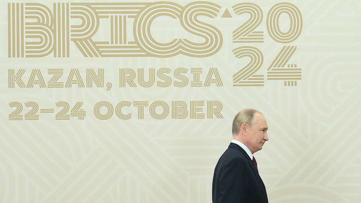 Wladimir Putin beim BRICS-Gipfel 2024 © IMAGO/SNA