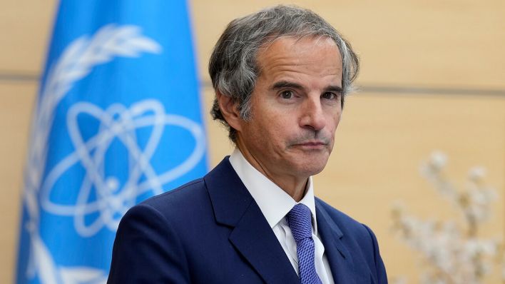 IAEA-Chef Rafael Grossi © AP Photo/Eugene Hoshiko