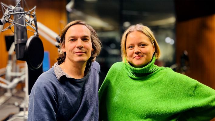 Lina Maly und Moritz Krämer © radioeins/Chris Melzer