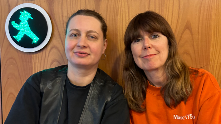 Lena Stoehrfaktor und Christiane Falk © radioeins