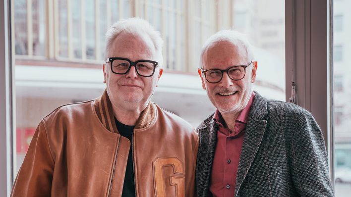 Der doppelte Herbert / Herbert Grönemeyer und Herbert Fritsch © Milena Schönfeldt