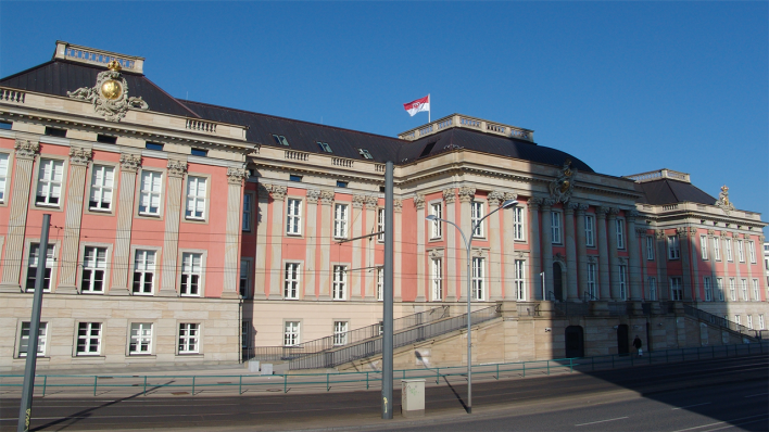 Der Brandenburger Landtag in Potsdam © radioeins/Chris Melzer