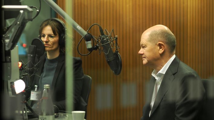 Im Rahmen der Spitzengespräche zur Bundestagswahl war Bundeskanzler Olaf Scholz (SPD) im Schönen Morgen auf radioeins zu Gast.