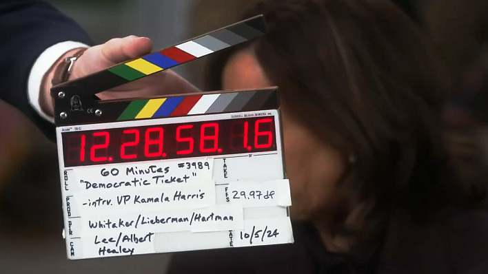 60 Minutes, interview VP Kamala Harris