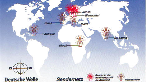 Deutsche Welle, Sendernetz