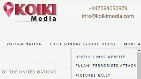 Koiki Media: Fulani terrorist attacks