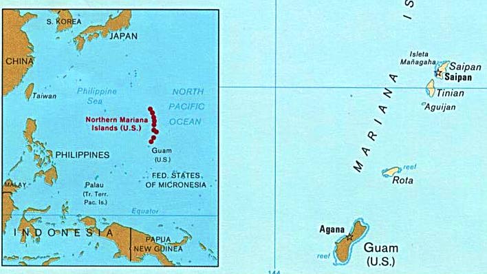 Nördliche Marianen mit Saipan und Tinian