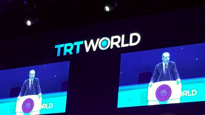 Sendestart von TRT World